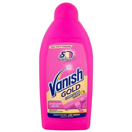 VANISH Gold Szampon do ręczn. prania dywanów 500ml