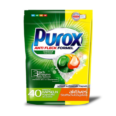 PUROX Universal Kapsułki do prania 40 szt.