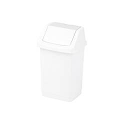 CLICK IT Kosz uchylny 50L biały