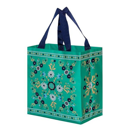 Torba Mini Folklor 25x15x27cm 10L morska