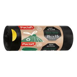 PACLAN Worki Eco line z taśmą 50x60 35L/15 szt.