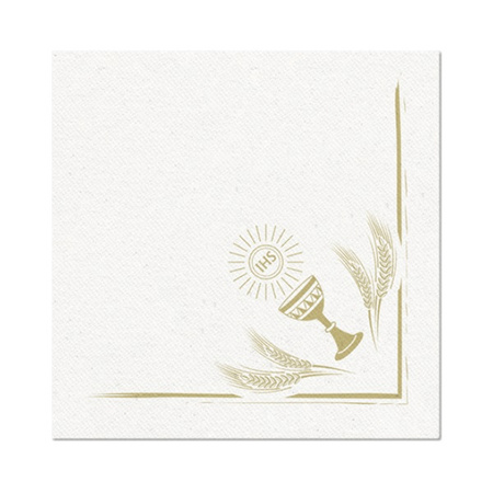 Serwetki Airlaid My First Communion 40x40cm 50 szt