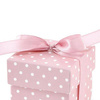 Pudełeczko z kokardką 5,2x5,2x5,2cm 10 szt. różow.