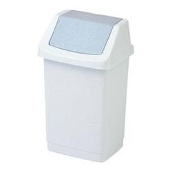 CLICK IT Kosz uchylny 9L szary jasny/granitowy