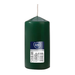 Świeca walec 60x120mm 1 szt. butelkowa zieleń