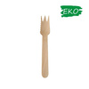Widelczyk drewniany do ciasta 14cm 100 szt.