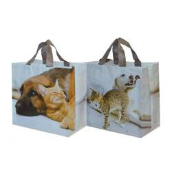 Torba Animals Pies i kot 35x20x35cm 24L