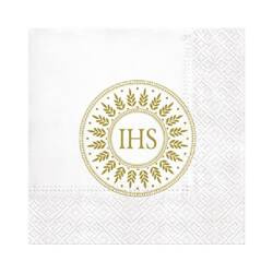 Serwetki Blessed Time Gold 33x33cm 3W 20 szt.