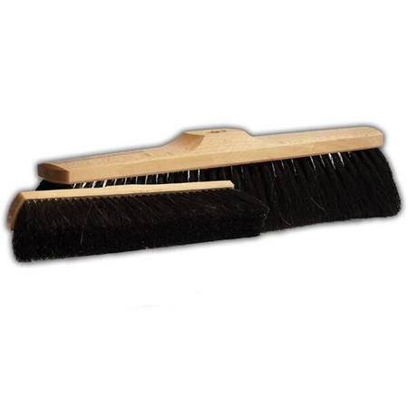 Zamiatacz drewniany Naturalny włos 30cm