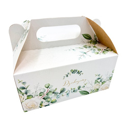 ENJOY&BE ECO Pudełko na ciasto Róże 25 szt.