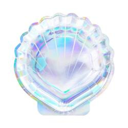 Talerz papierowy Syrenka-Muszla 18,5cm 6 szt. opa.