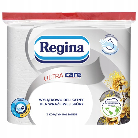 REGINA Ultracare Papier toaletowy 4W 9 szt. biały