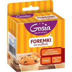 GOSIA Foremki na muffinki 30 szt.