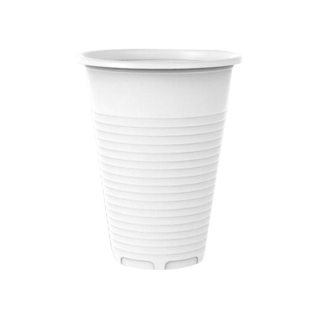 Kubek plastikowy 220ml REUSE PP 100 szt. biały