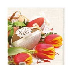 DAISY Serwetki Tulip Eggs 33x33cm 3W 20 szt.