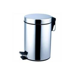 Kosz na śmieci z pedałem okrągły 44x29x29cm 20L