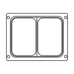 PERFECTO Ramka niedzielona 2x 178x113mm