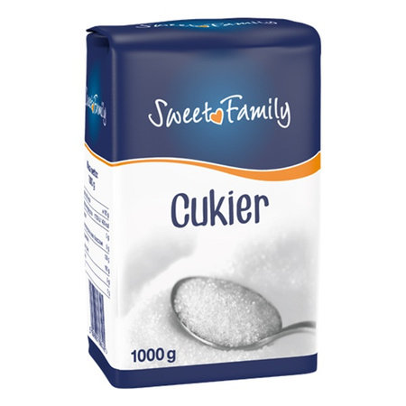 SWEET FAMILY Cukier biały 1kg