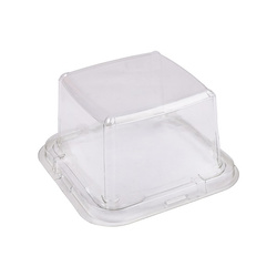 ACTIPACK Czapa na ciasto 122x122x60mm PET 600 szt