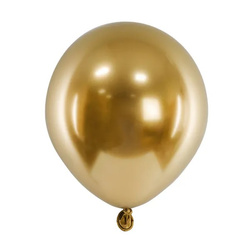 GLOSSY Balon 12cm 50 szt. złoty