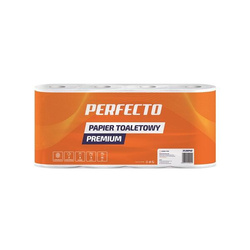 PERFECTO Papier toaletowy 3W 100% Celuloza 8 szt.