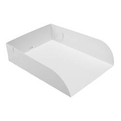 Szufelka pap. do ciasta składana 25x18x6cm 100 szt