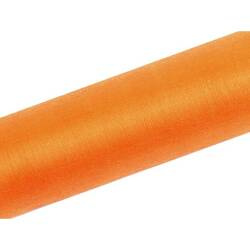 Organza gładka 0,16x9m pomarańczowa