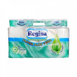 REGINA Papier toaletowy Aloe Vera 3W 8 szt. biały