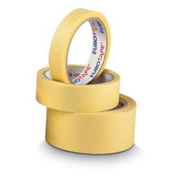 EURO-TAPE Taśma maskująca malarska 48/25 żółta