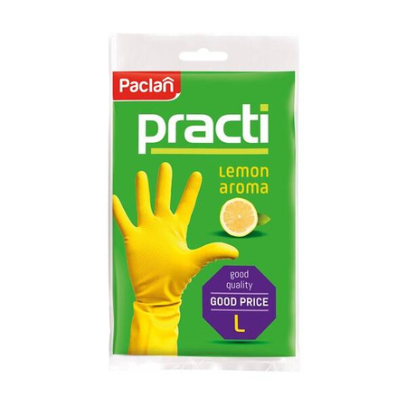 PACLAN Rękawice gumowe zapachowe L 1 para