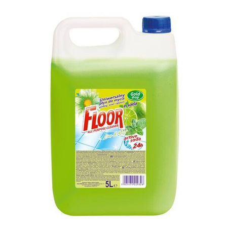 FLOOR Płyn uniwersalny 5L lime&mint z sodą