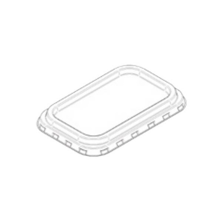 MAPTIPACK Przykrywka 186x121x10mm PET 320 szt.