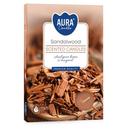 Podgrzewacze zapachowe (4h) 6 szt. drzew sandałowe