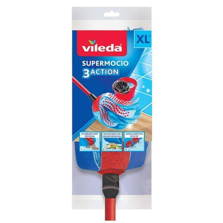 VILEDA Mop SuperMocio 3Action Velour komplet