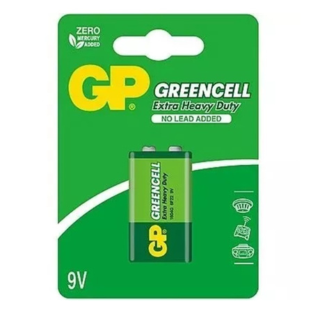 GREENCELL Bateria 6F22 9V 1 szt.