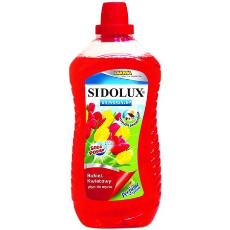 SIDOLUX Płyn uniwersalny 1L bukiet kwiatowy