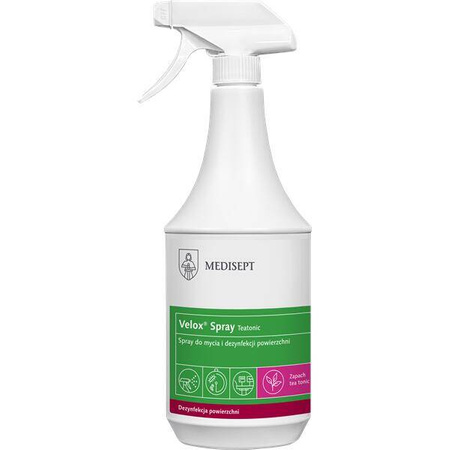 VELOX Spray Mycie i dez. pow. 1L tea tonic