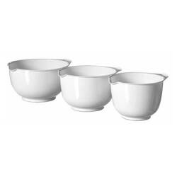 BASIC Miski komplet 1,5+2+2,5L 3 szt. białe