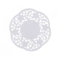 Serwetka papierowa 11cm 50 szt. biała