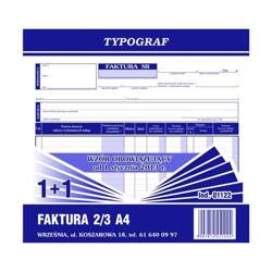 Faktura 1+1 2/3 A4