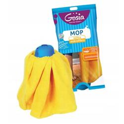 GOSIA Mop żółta mikrofibra zapas