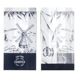 Torebka fał. z okienkiem Kanapka 22x12x7cm 1000szt