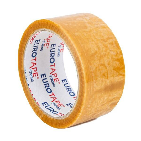 EURO-TAPE Taśma pakowa STRONG kauczuk 48/60 trans.