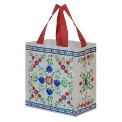Torba Mini Folklor 25x15x27cm 10L biała