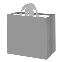 Torba Gładka 45x20x40cm 36L szara