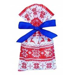 Torebka celofanowa Świąteczna 25x35cm PP 50 szt.