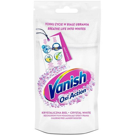 VANISH Oxi Action Saszetka 100ml krystaliczna biel