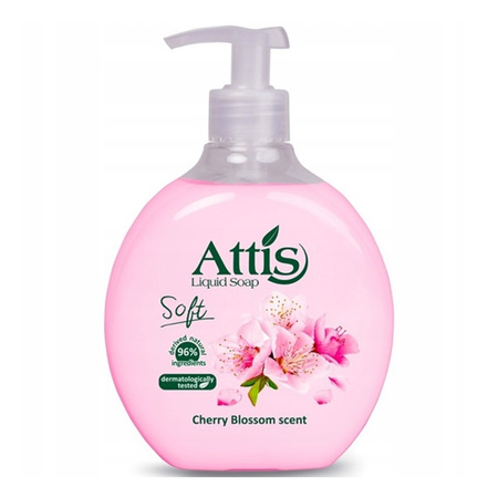 ATTIS Soft Mydło w płynie 500ml Cherry Blossom