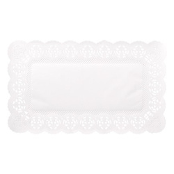 Serwetka papierowa prost. 24x15cm 100 szt. biała