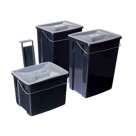 RECYCLE BINS Zestaw poj. na odpady 2x10L+6L (26L)